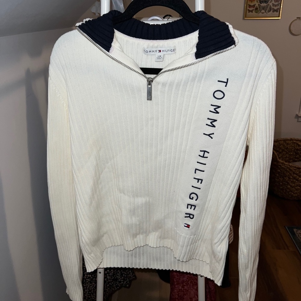 Tommy Hilfiger Ribbed Pullover💙